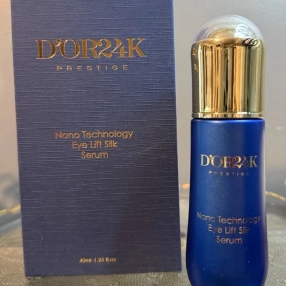 D'OR24K Prestige Nano Technology Eye Lift Silk Serum NEW in Box 40 ml/1.35 Fl Oz